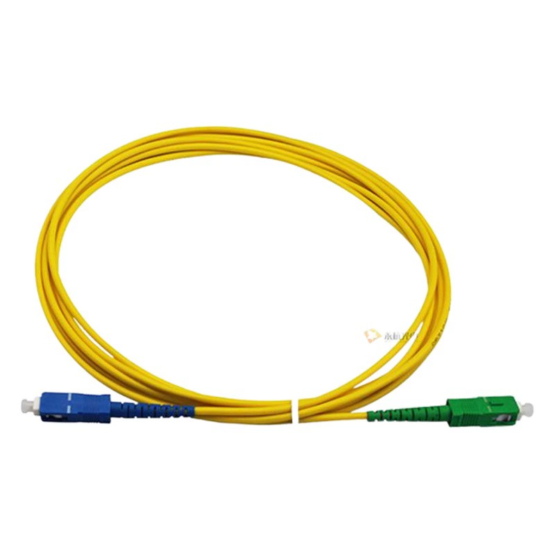 Оптовая Продажа с фабрики Yonghang SC/UPC-SC/APC-SM-3.0mm волоконно-оптический джемпер одномодовый одноядерный косичка джемпер