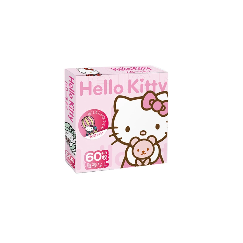 Набор наклеек (Sanrio) Hello Kitty — водостойкие, 60+3 шт., милые детские канцтовары