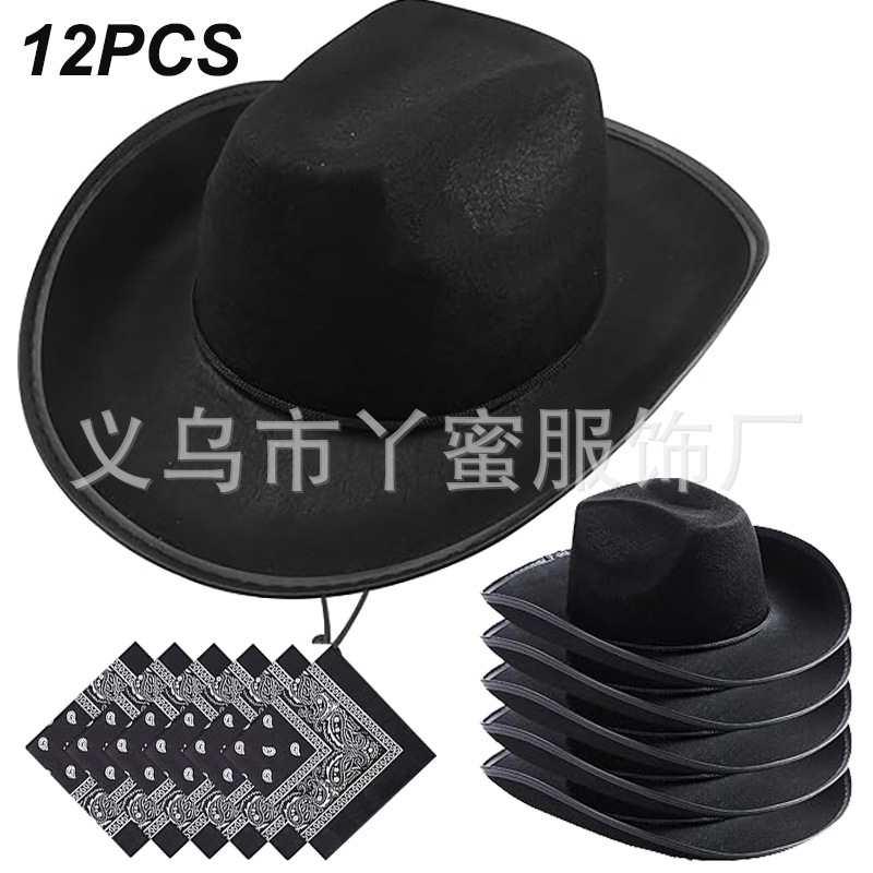 Juego de 12 piezas con borde negro