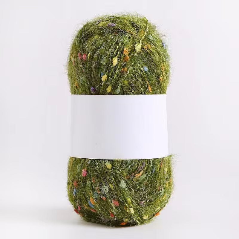 Doudou hilo hilo de bufanda hilo de lana punto de color mohael hilo tejido a mano diy arco iris tenis de mesa hilo mixto hilo de punto de pareja