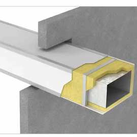 一体化硅酸钙复合板 风管封堵硅酸钙板A1级阻燃三复合板材 漂珠板