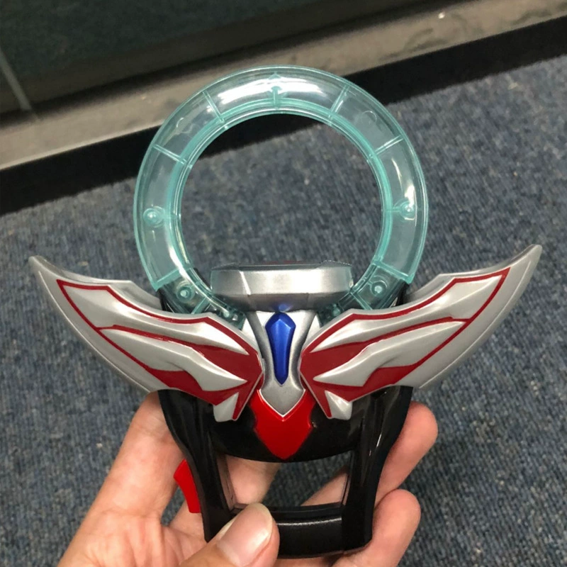 Bandai, Ultra, маленький Ultraman Tiga, набор трансформер, кольцо, минифигура, издает звуки