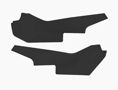 Suitable for Tesla's New Version of Model Yl/Y/3, Anti-Kick Pads on Both Sides of the Center Console, Anti-Dirty Protective Pads for Car Interiors (Other Automotive Interior Supplies) - renewed-yyl-central-control-all-inclusive-extended-anti-kick-pad-black