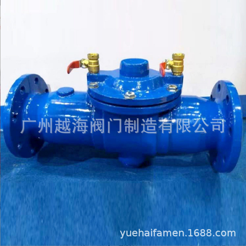 水泵专用止回阀 球墨铸铁倒流防止器 HS41X-16Q防污隔断阀
