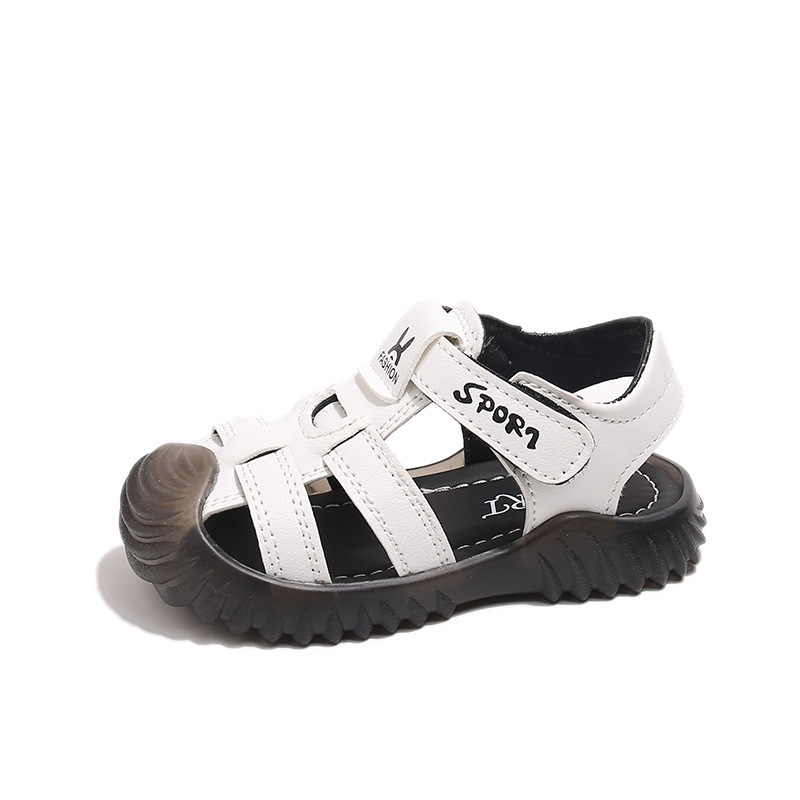 Summer Children's Sandals Breathable Soft Sole Closed Toe Non Slip Ultra Lightweight Stylish Toddler Shoes_voghion.com