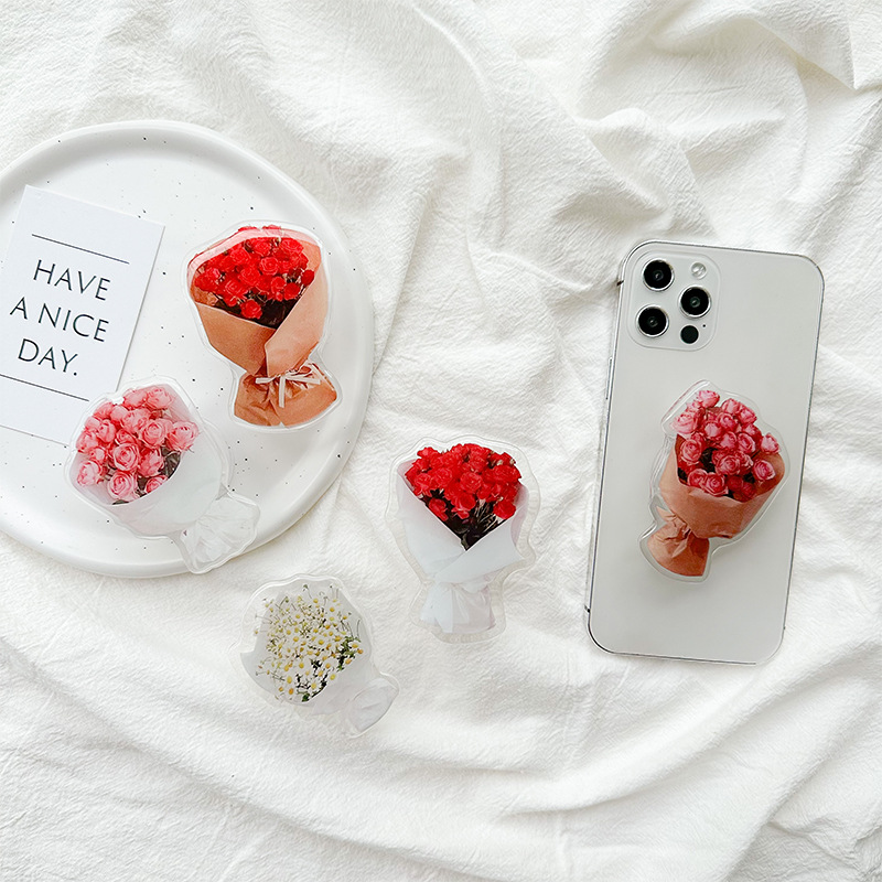 50g Weight Universal Applicable Brands Cute Flower Plastic Universal Phone Cases