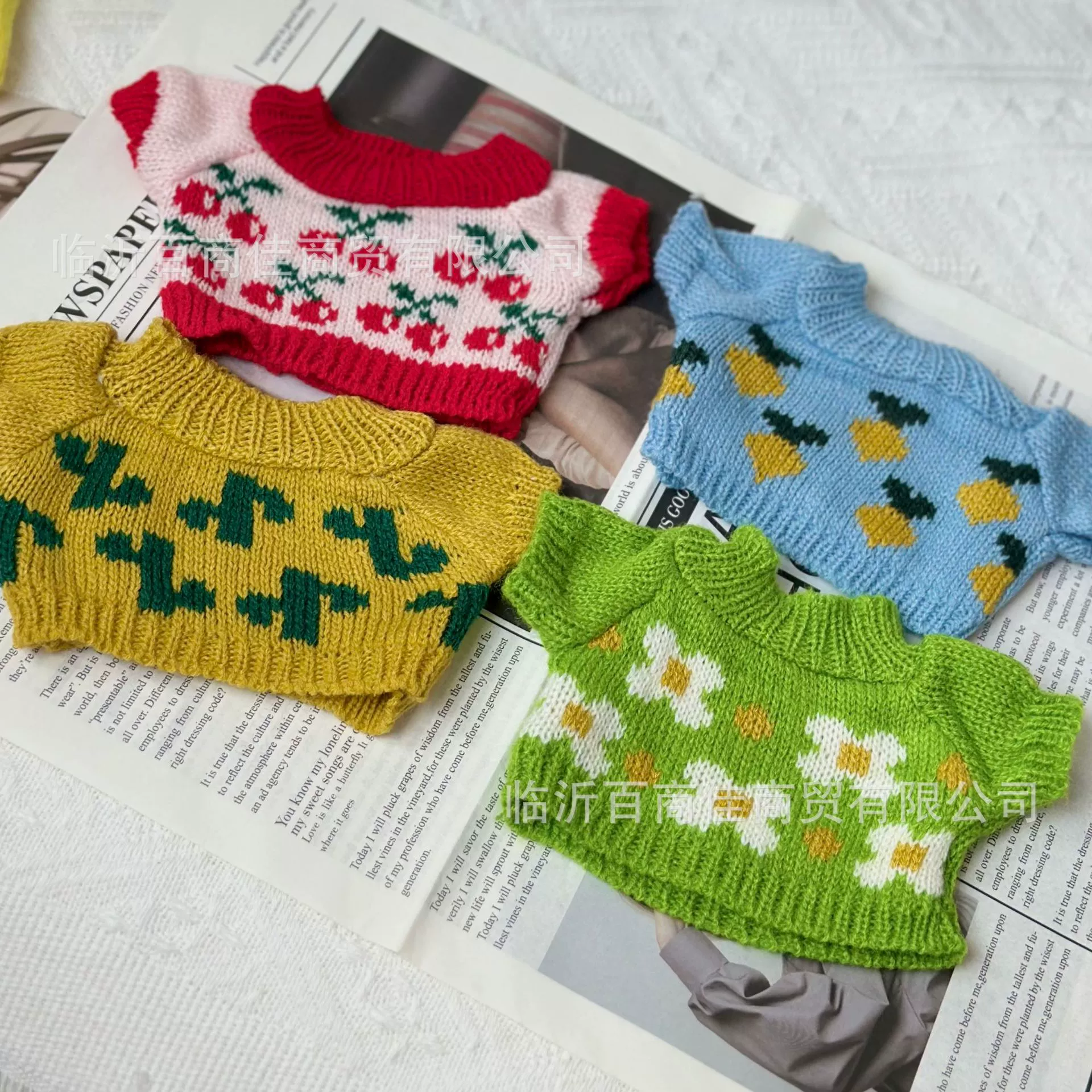 Плюшевая игрушка, толстовка, аксессуар, свитер, кукла, с маленькими медведями, детская одежда