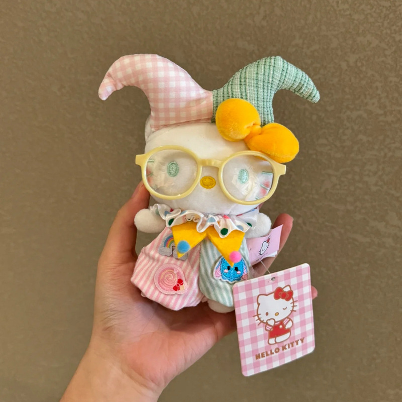 正版经典KT凯蒂猫背包包挂件卡通可爱hellokitty钥匙扣毛绒玩偶女|undefined