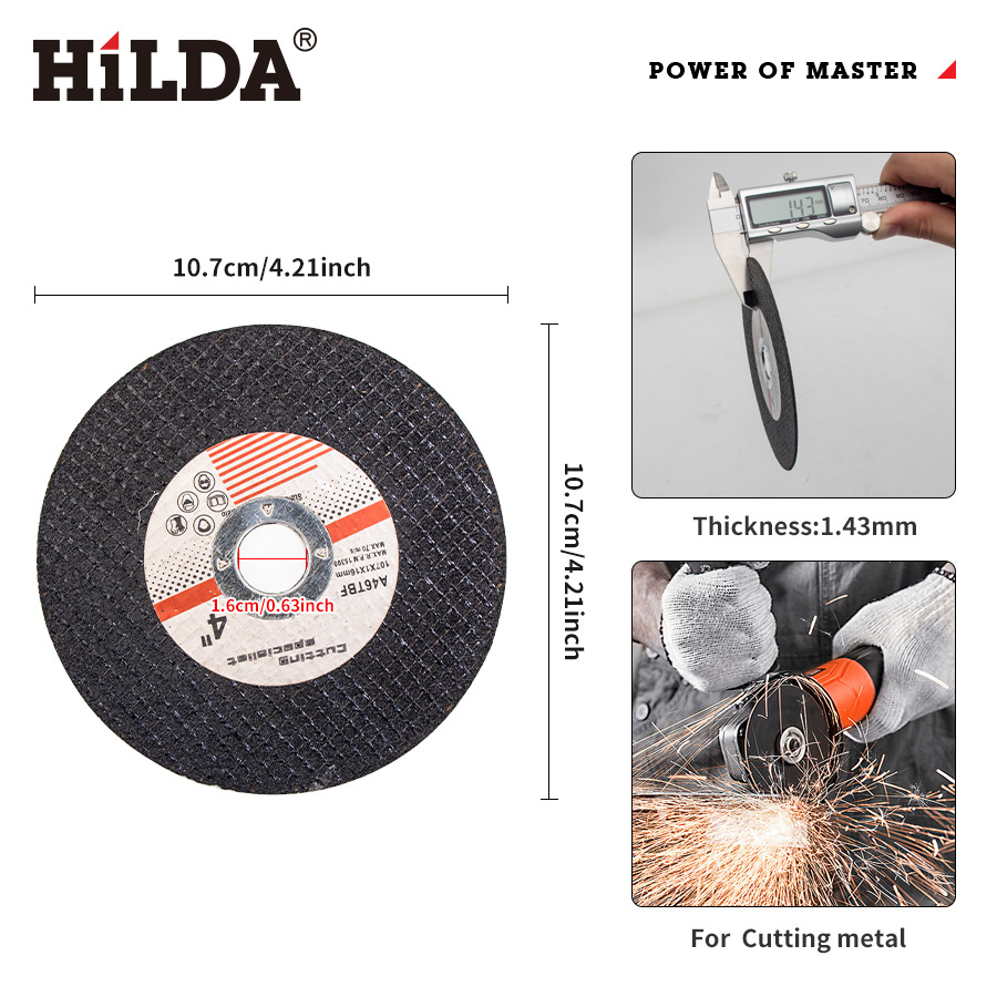 Hilda carpintería molienda y corte multifuncional amoladora angular hoja de sierra multi-tamaño en stock al por mayor