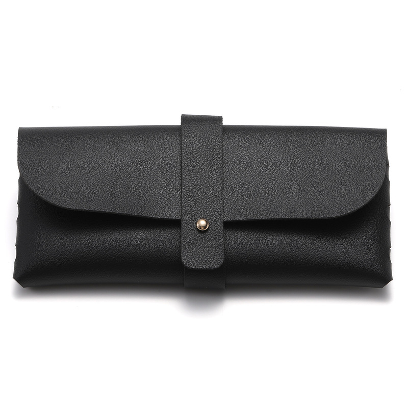Leather Handmade Soft Case Glasses Case Portable Storage Glasses Case 1.4 Thin Model Factory Direct Sale in Stock Leather Handmade Soft Case Glasses Case Portable Storage Glasses Case 1.4 Thin Model Factory Direct Sale in Stock