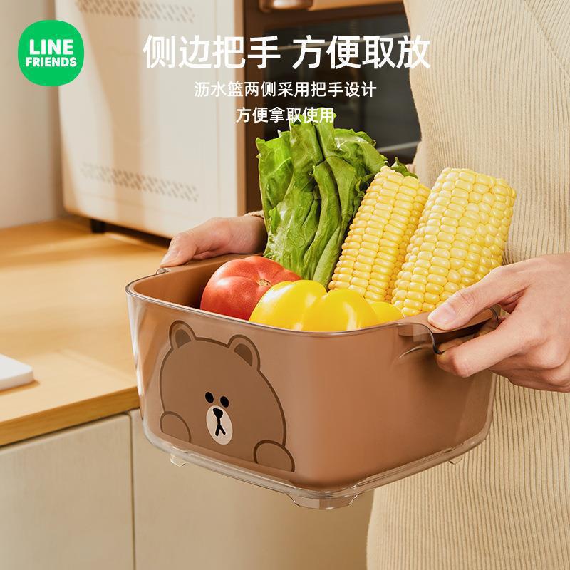 アニメ二重の水たまりかごの家庭用台所は野菜かごを洗う必要があります。|undefined