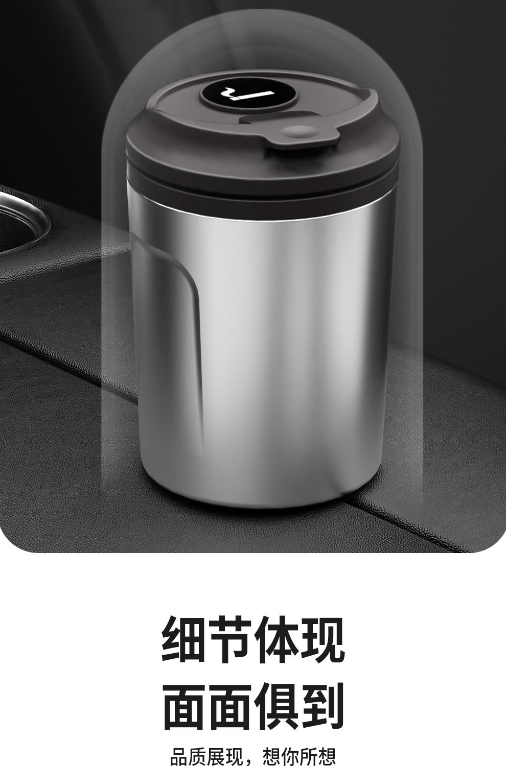 Car and Home Dual-Use Ashtray with Lid, Anti-Ash Spill, Car Coffee Anti-Ash Storage Rack, Wholesale Anti-Ash Fly