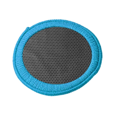 clay gloves, clay towel, mesh – Car cleaning tools - hollowed-out-clay-surface-with-grid-points-round-clay-polishing-tool-in-royal-blue