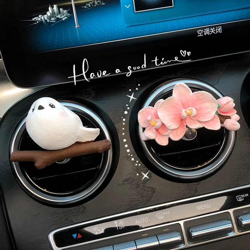Ароматизированная автомобильная парфюмерия Hedwig, декоративный элемент для воздуховода, интерьерные аксессуары, камень-диффузор, зажим для воздуховода