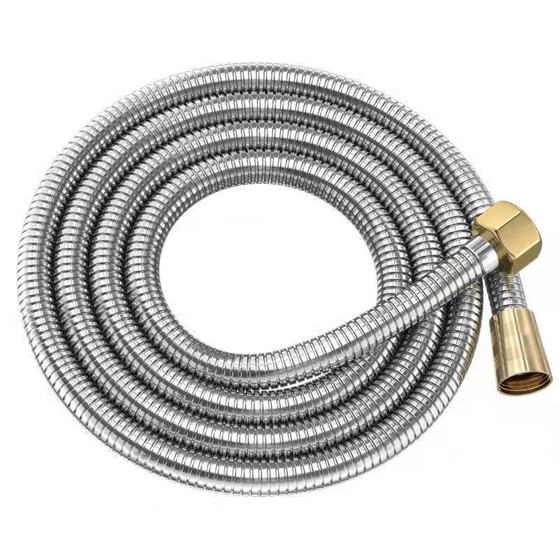 Shower Hose, Encrypted Explosion-Proof Bathroom Water Heater Nozzle, Stainless Steel Wholesale, High-Pressure, Light Luxury
