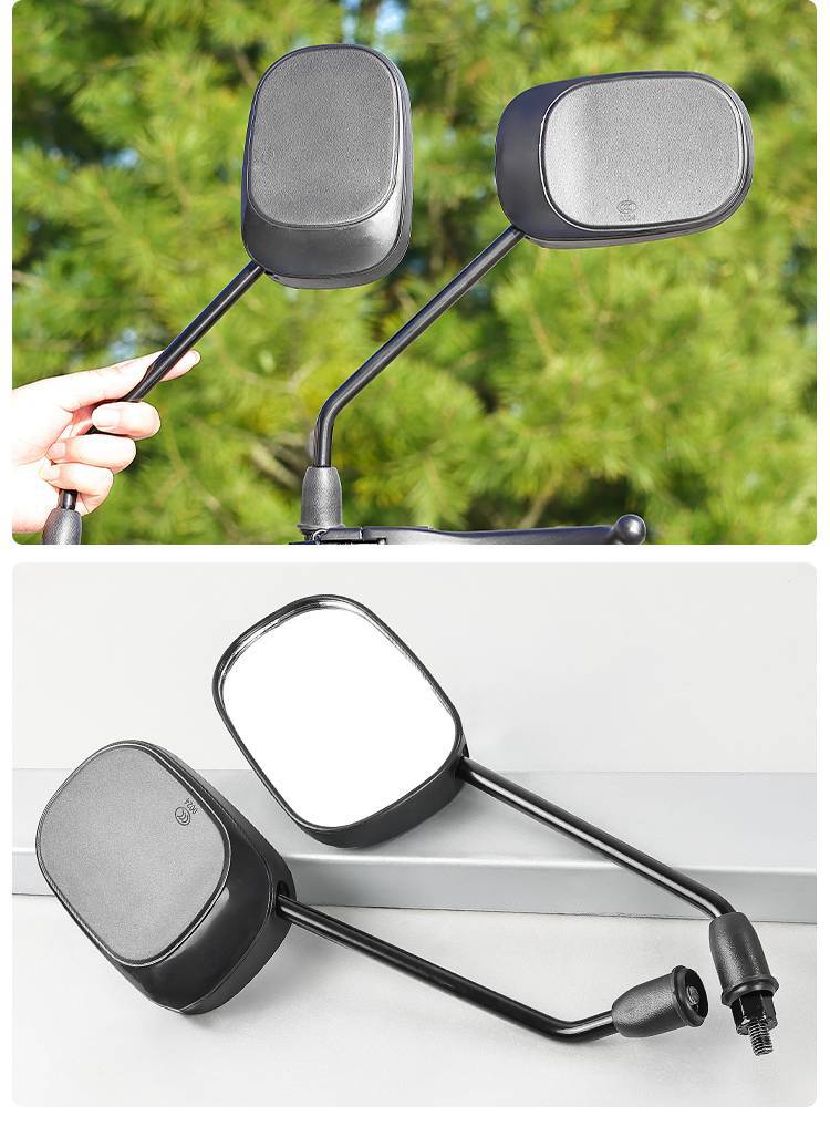 Suitable for Aima Yadi Electric Vehicles, Rearview Mirror, Universal Reflector for Electric Scooters, 8mm High-Definition Convex Reversing Mirror