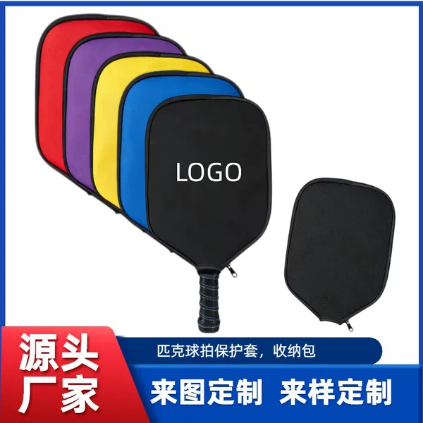 Neoprene Pickleball Racket Protective Cover Custom Logo Racket Storage Bag Beach Waterproof Pickle Bag