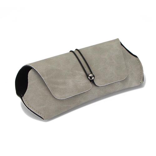 Dropshipping leather glasses case, sunglasses case, multifunctional screwdriver, glasses bag, polarized test card, glasses cloth