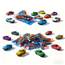 惊喜金属盲袋儿童玩具车迷你小汽车回力团购赛车模型车小礼品批发