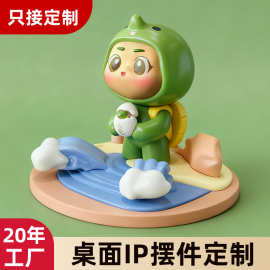 潮玩各种动漫IP手办摆件定制树脂IP手办人偶定做企业形象摆件定制