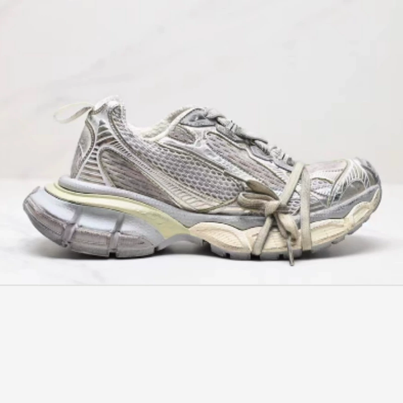 Внешняя торговля версия высокого уровня Putian обувь Париж 3XL готовые dad shoes Saga амортизация и износостойкость мужские и женские кроссовки для бега