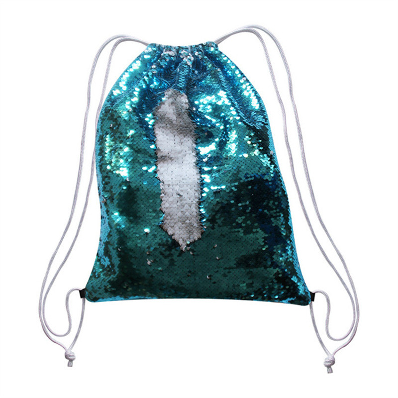 Transferencia Térmica de impresión bolsa cordón lentejuelas mágicas DIY creativo personalizado consumibles en blanco al por mayor image 12