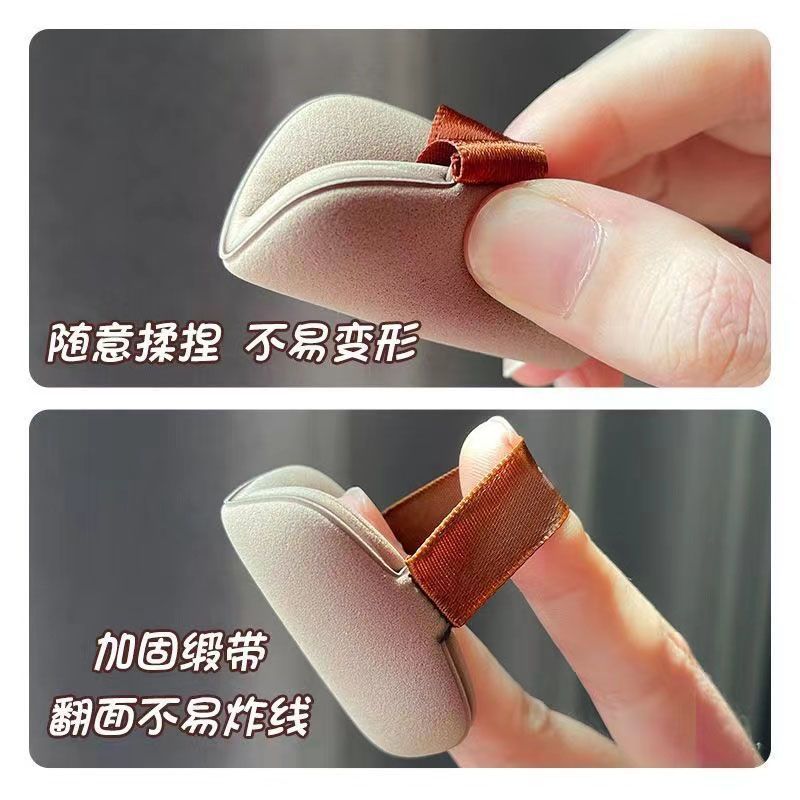 Puff de chocolate Súper suave y grueso