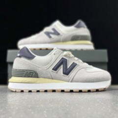 莆田純粋なオリジナルニューバランス NB574 男性と女性のランニングシューズジョギングシューズカップル白靴スポーツシューズ軽量