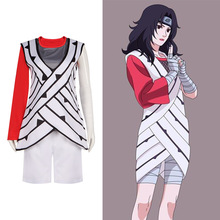 火隐忍者疾风传cos服疾风传鸣人夕日红cosplay万圣节舞台表演服