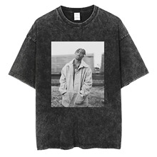 Tupac 2pac T-shirts Quality Vintage Tshirt Y2K Harajuku Men
