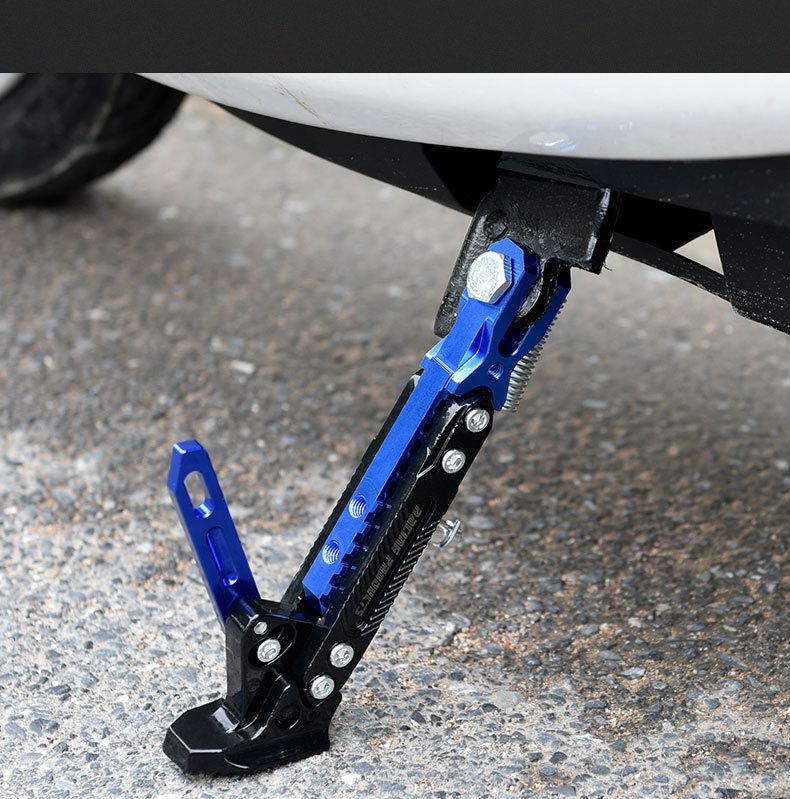 Motorcycle, Small Electric Scooter, Electric Bike, Adjustable Side Stand, Modified Side Support, Diagonal Kickstand