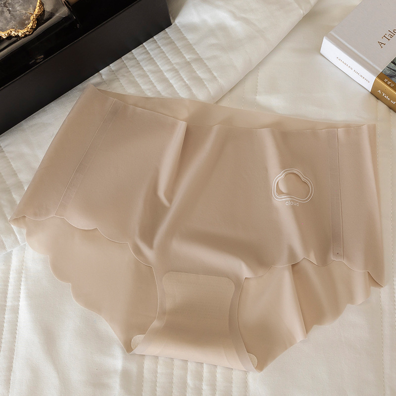 De las mujeres de seda Mora antibacteriano entrepierna sexy más tamaño delgada chica hielo triángulo shorts cabeza ropa interior sin costuras