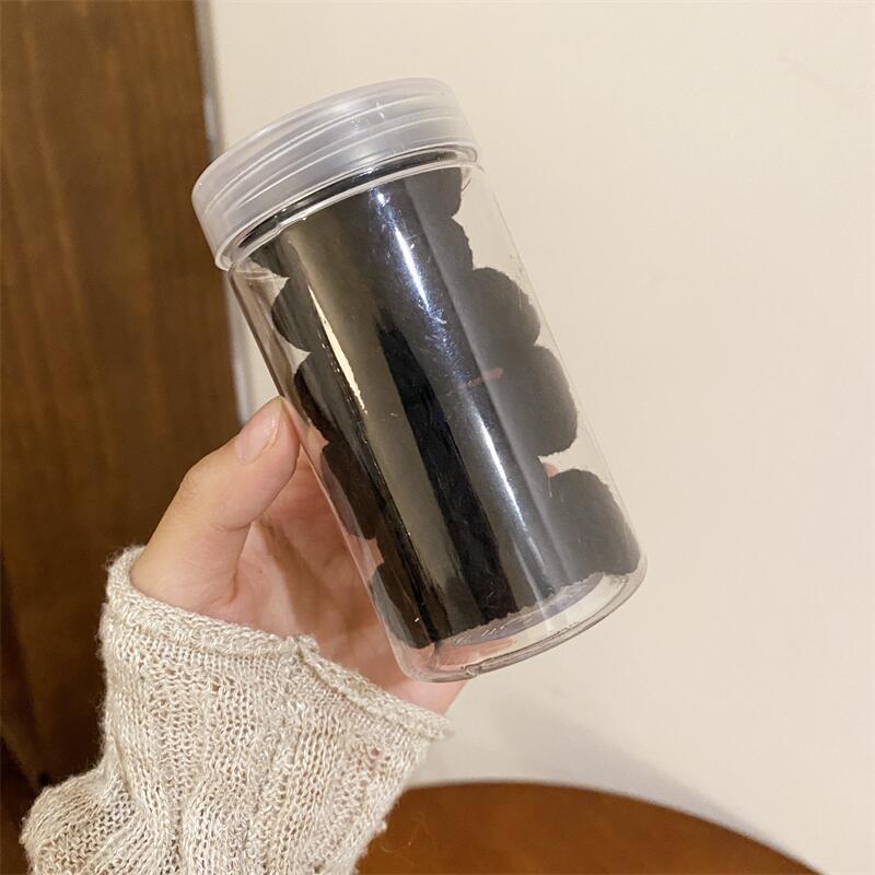 Nueva cubierta de cuero accesorios para el cabello ensanchado espesado lazo del pelo banda de goma banda de pelo cuerda de pelo Cola de Caballo de alta elástica cuerda de pelo durable