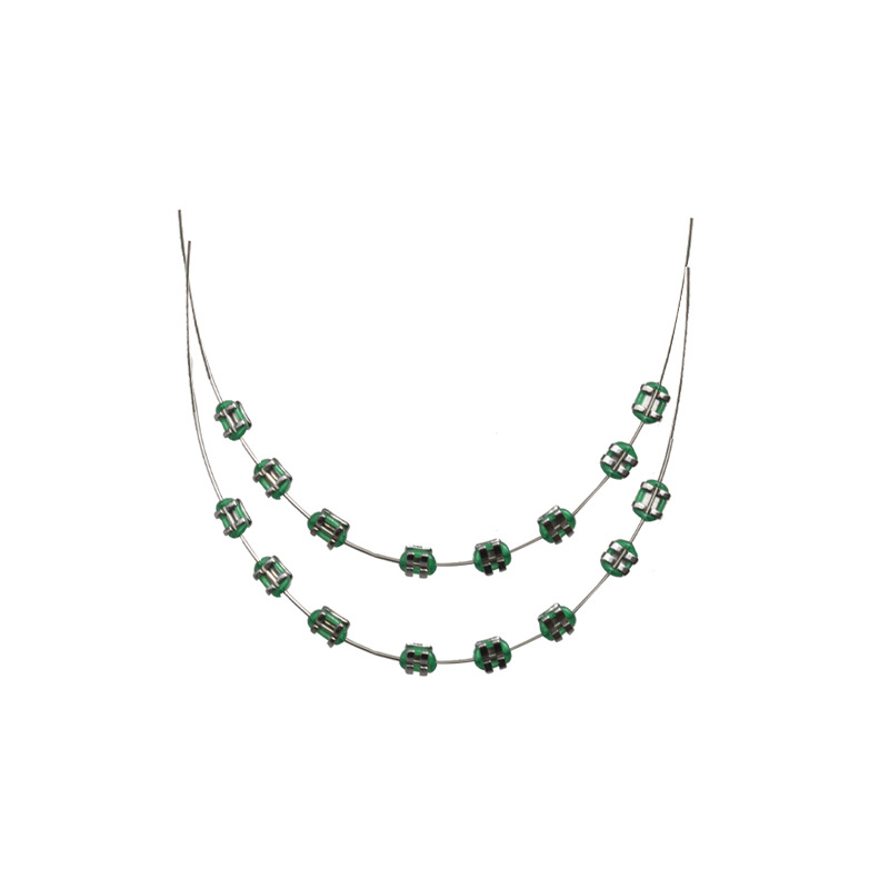 Brackets dentales de moda transfronterizos, coloridos, decorativos, con ganchos, sin ganchos, gama completa de colores