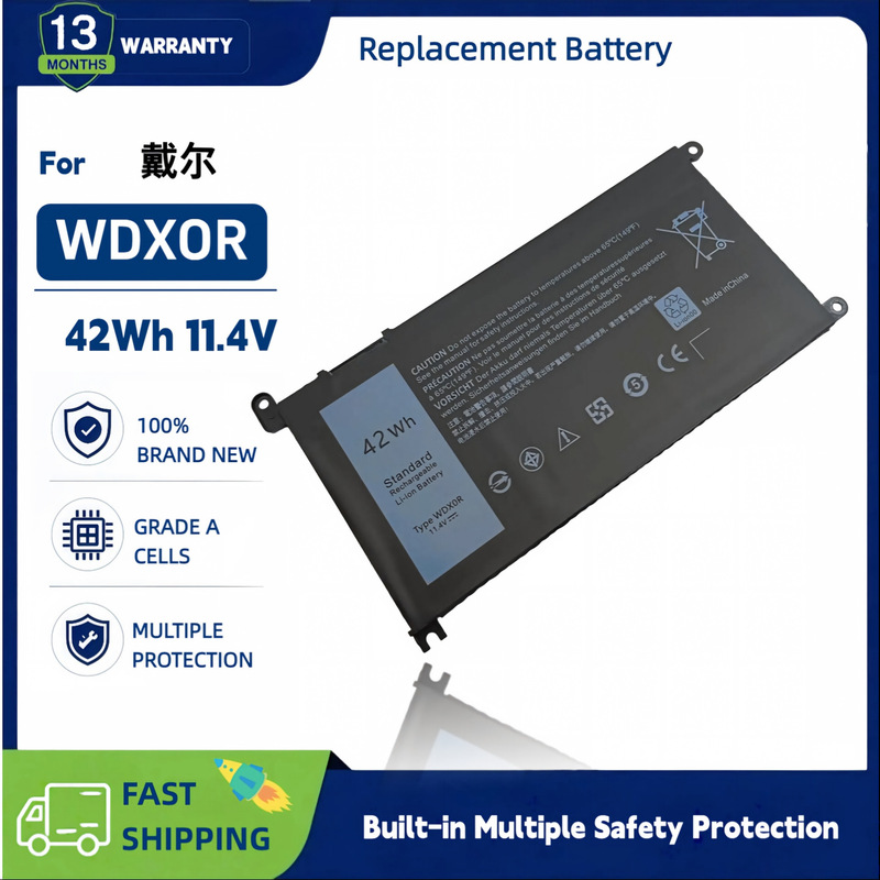 Dell WDXOR WDX0R15-7572 5565 5567 14-7460 7472 7560 laptop battery