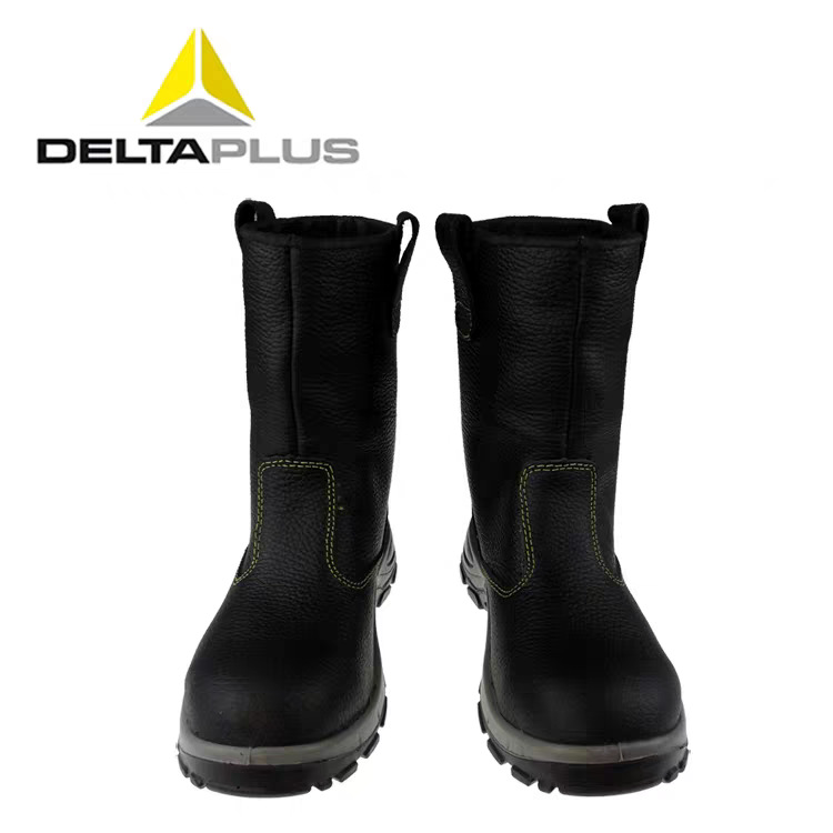 代尔塔高帮301116钢包头劳保鞋男秋冬保暖安全靴防砸防穿刺防护鞋