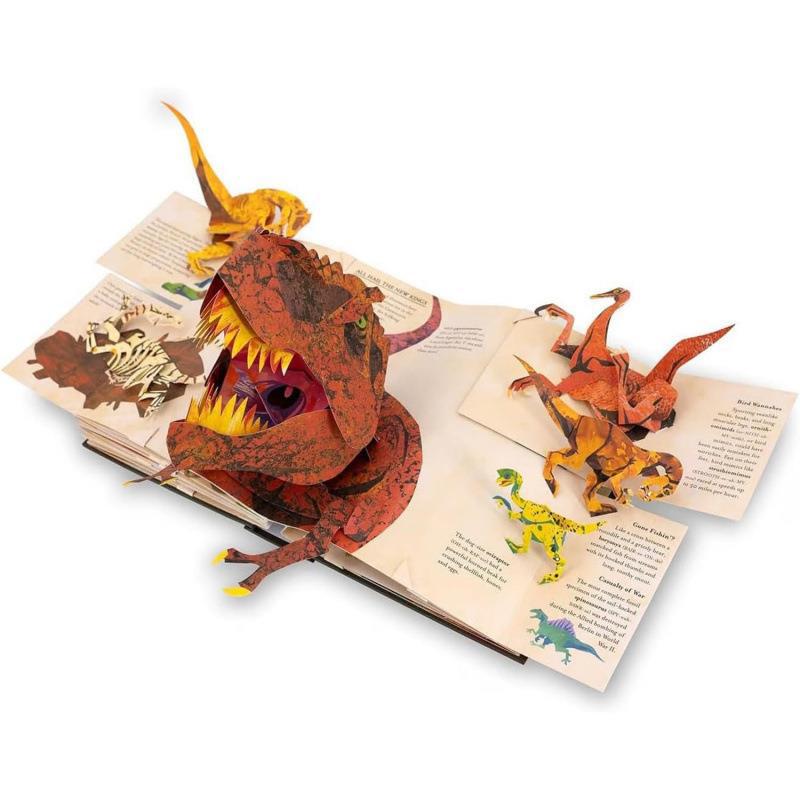 跨境新品3D Encyclopedia Prehistorica Dinosaurs 恐龙百科全书|undefined