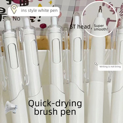 Dry erase pen with high-quality appearance for students, ST tip, push-button, 0.5mm black pen, smooth push-button black pen