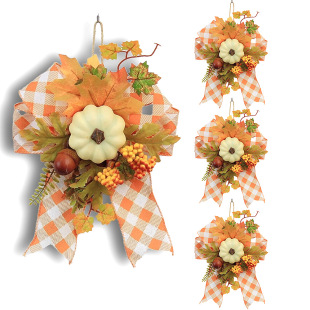 Autumn Cross-Border Simulation Sunflower Flower Fake Flower Amazon Simulation Flower Spring and Summer Decorative Door Wall Pendant Wall Hanging