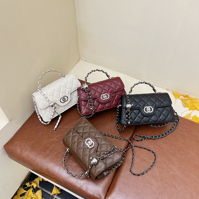 2025 nueva moda versátil bolso de mano pequeño bolso de mano de alta calidad para mujeres bolso de estilo exterior casual bolso de cadena bolso de mochila