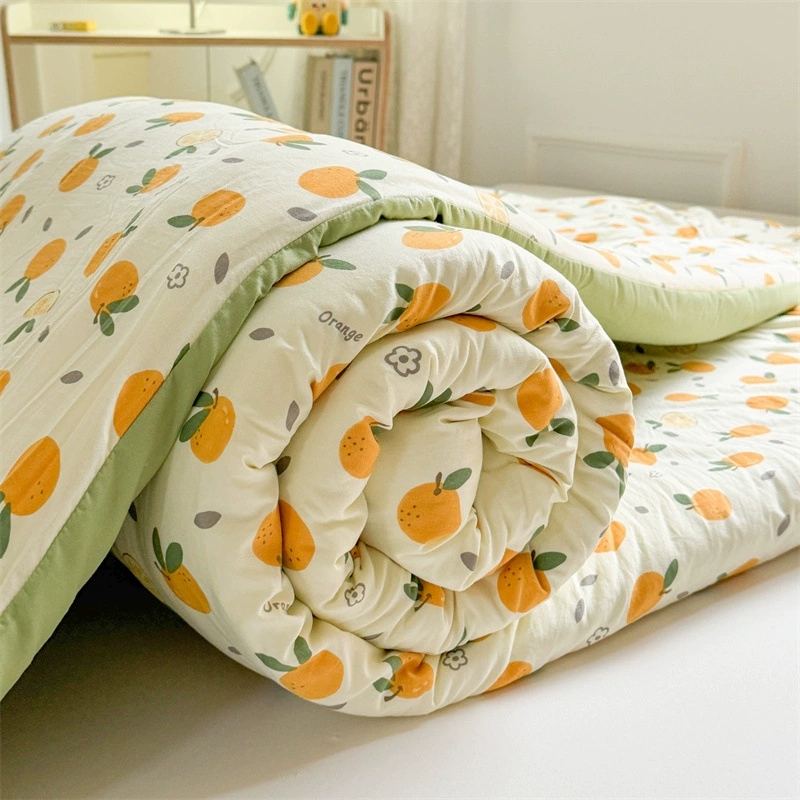 Хлопковое утепленное одеяло, повышенная плотность, постельное белье