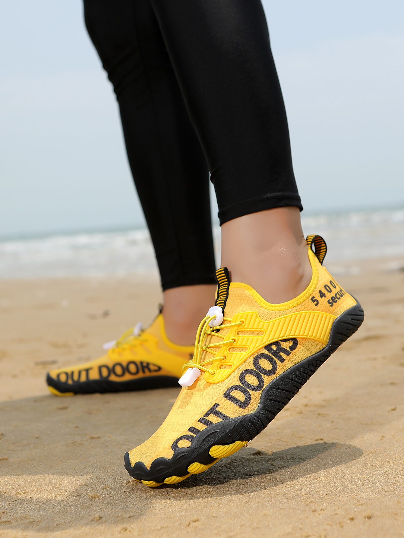 Scarpe da tracciamento sull'acqua, scarpe da arrampicata a cinque dita, scarpe da spiaggia per alpinismo all'aperto, scarpe da nuoto per sport acquatici._voghion.com