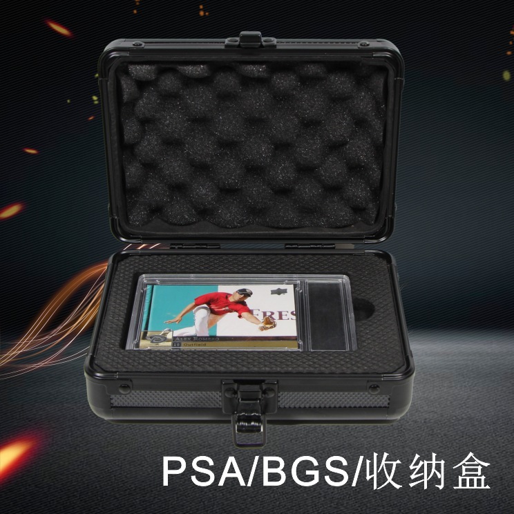 Caja para tarjetas en stock, caja de almacenamiento para tarjetas tipo brick, caja de colección para tarjetas con clasificación PSA BGS, caja de almacenamiento de aleación de aluminio.