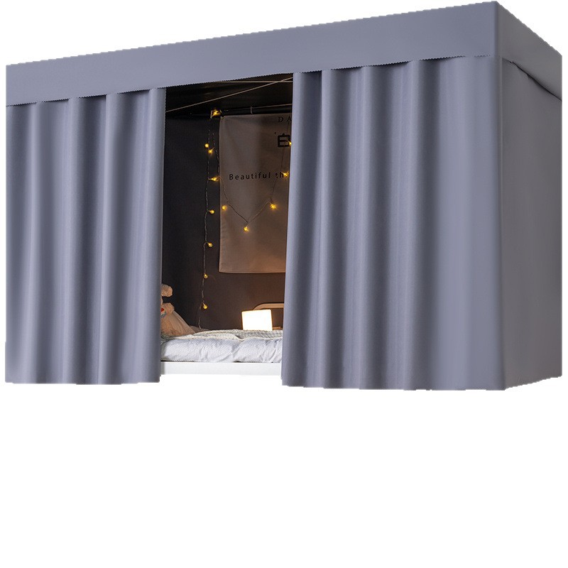 Cortina de cama con sombreado fuerte, litera superior del dormitorio de estudiantes, litera superior e inferior para hombres, tela de protección para mujeres, cortina para la mesa del dormitorio, cortina para la cama