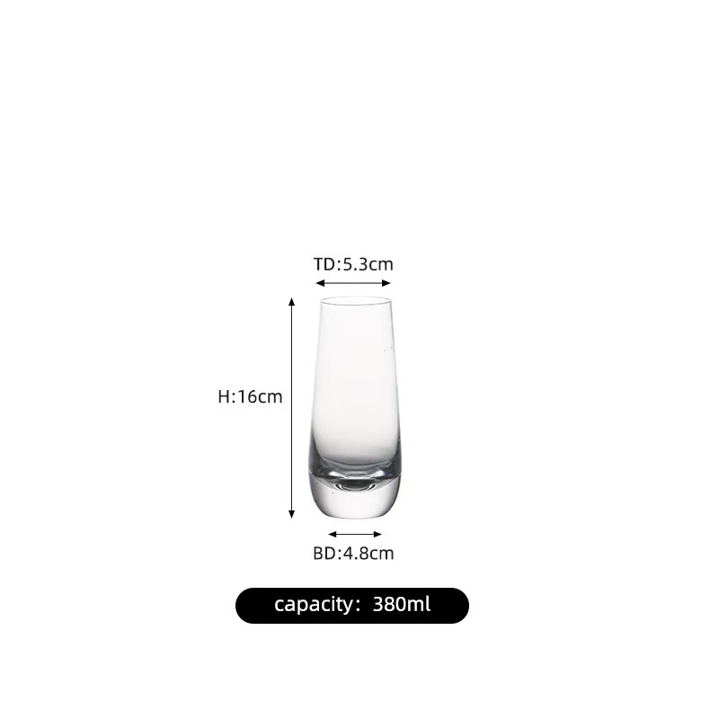 Vidrio de cristal, tazas de mojito, tazas de cóctel, tazas de whisky, tazas de cerveza, tazas de jugo, tazas de vidrio, barras para tazas de fondo grueso