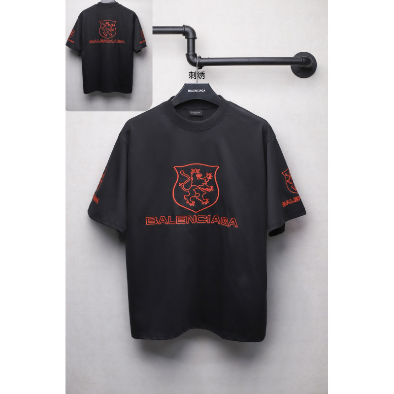 25ssクロスボーダー高品質タワーテーププリントレタードダメージ半袖Tシャツゆったり万能ワンピース卸売|undefined