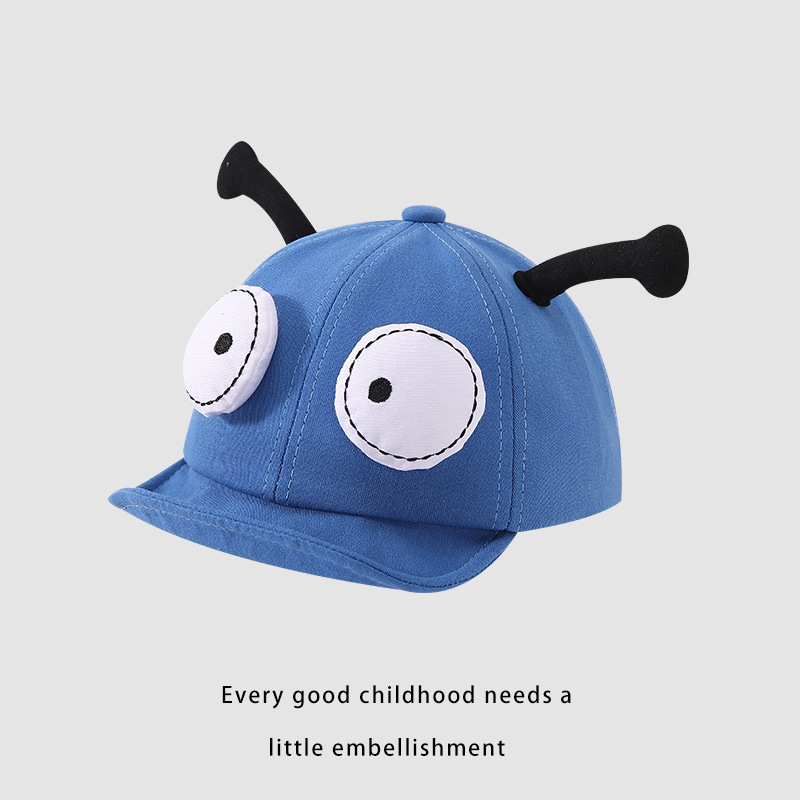 Sombreros para bebés primavera y otoño lindos bebés extraños tentáculos sombreros de béisbol sombreros de sol para niños y niñas sombreros de lengua de goma suave