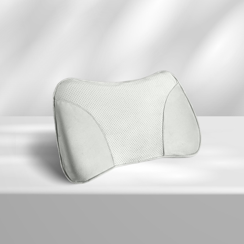 [숏벨벳 메모리폼 요추받침] 오프화이트-1개