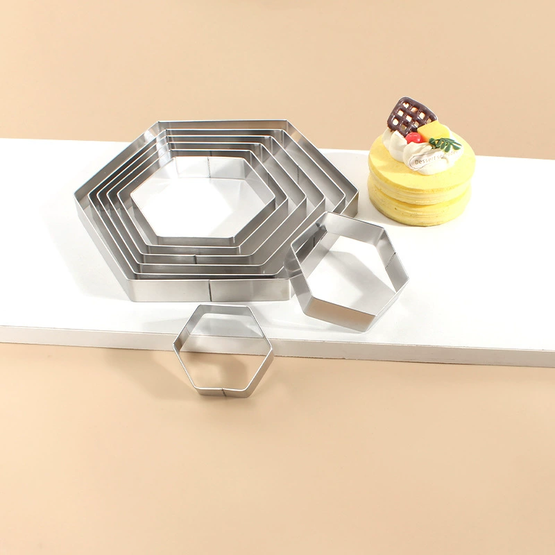 304 утолщение из нержавеющей стали без отверстия в башне кругового типа торт с муссом рисовой формы холодного пирога инструмент для выпечки