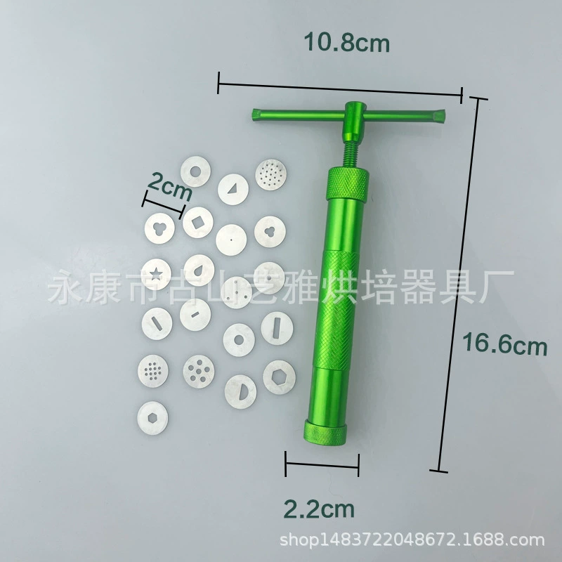 Роторная соковыжималка для глины, мягкая глина, американский пистолет для выдавливания глины, красочная соковыжималка для глины с тонкой резьбой, керамический инструмент